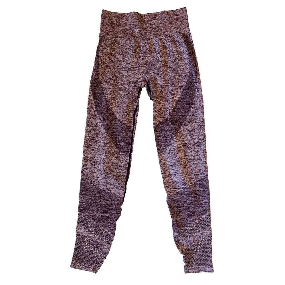 Victoria's Secret PINK Logo Pants Leggings Tights Purple Size S Small